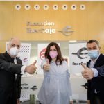 Firma renovación convenio AJE Zaragoza con Ibercaja y Fundación Ibercaja